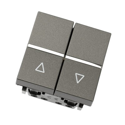 Doble Interruptor Persianas Módulo ancho N2244.1 Niessen Zenit