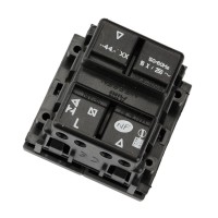 Doble Interruptor Persianas Módulo ancho N2244.1 Niessen Zenit