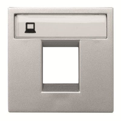 Tapa para Soportes Conectores RJ N2218.1 Módulo ancho Niessen Zenit