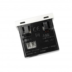 Cargador Doble USB Ancho Zenit Niessen Blanco N2285 BL