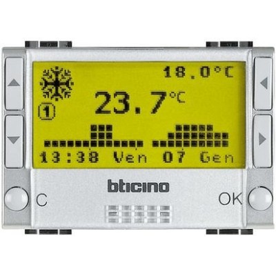 Cronotermostato de Empotrar Programable _4451 Livinglight
