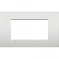 Placa rectangular Livinglight AIR 4 Módulos LNC4804PR Blanco perla