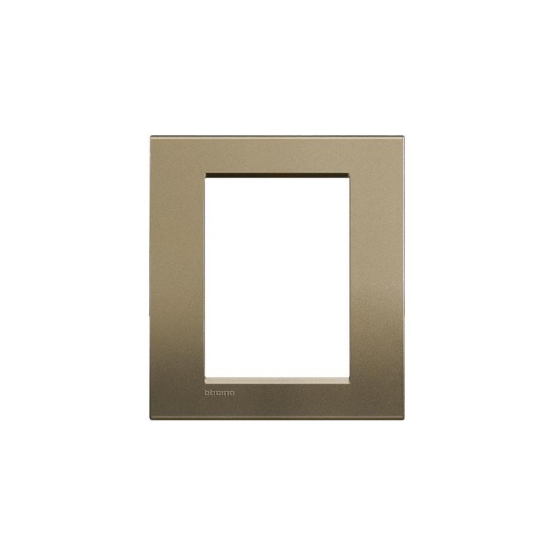 Placa Rectangular Square 3+3 Módulos LNA4826SQ Bticino Livinglight