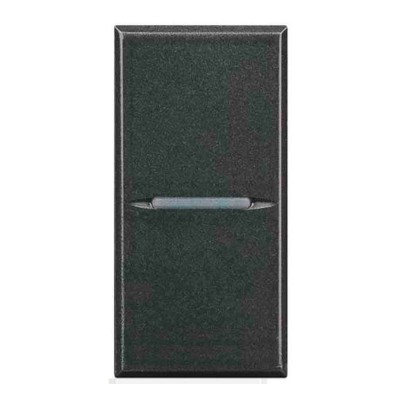 Pulsador Axial 1 Módulo H_4005AN Axolute