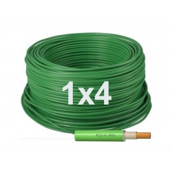 Manguera cable flexible Libre halógenos 1x4 Unipolar RZ1-K 0,6/1KV