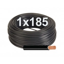 Manguera eléctrica Unipolar Flexible 1x185 RV-K Color Negro