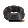 Manguera Eléctrica 3G1 Cable Flexible  Color Negro H05VV-F 500V