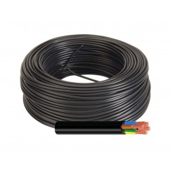 Manguera Eléctrica Cable Flexible Color Negro 5x16 RV-K 1000V