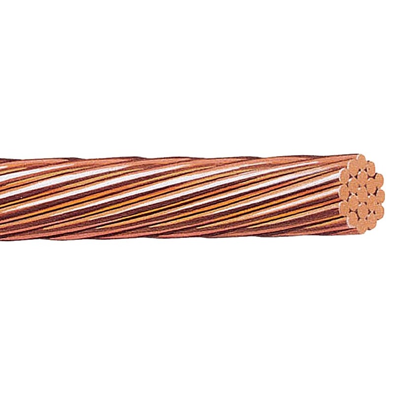 Desnudo conductor de cobre Cable de