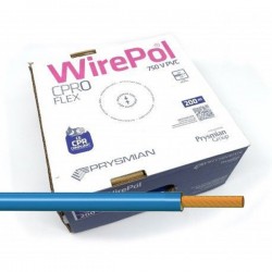 Cable flexible unipolar Azul 1,5 mm² H07V-K1,5AZ 200 Metros