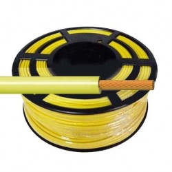 Cable Flexible Normal 1,5 mm² Amarillo 100 Metros H07V-K1,5AMCA	