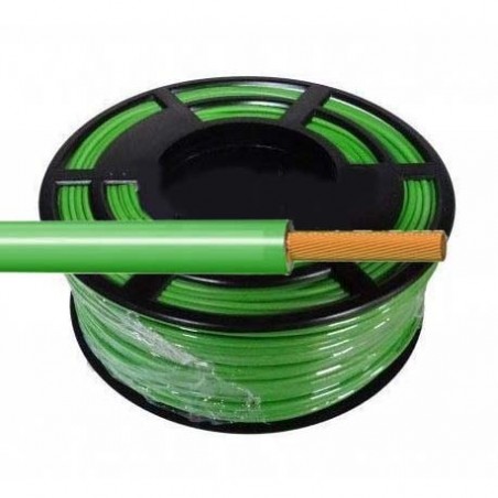 Cable Flexible Normal 1,5 mm² Verde 100 Metros H07V-K1,5VDCA