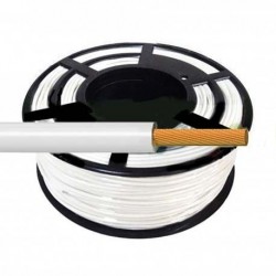 Cable Flexible Normal 1 mm² Blanco 100 Metros H07V-K1BLCA