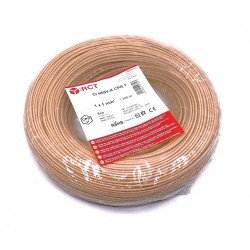 Cable unipolar flexible H05V-K1MA 1 mm² Marrón 200 Metros