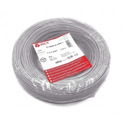 Cable eléctrico unipolar 1 mm² Gris H05V-K1GR 200 Metros