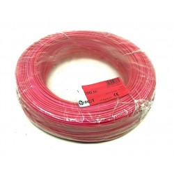 Cable unipolar flexible Rojo H05V-K1RO 1 mm² 200 Metros