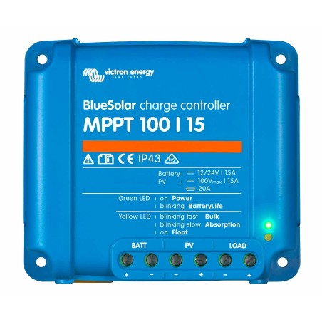 Regulador MPPT 100/15 Victron BlueSolar 12V/24V - 15A