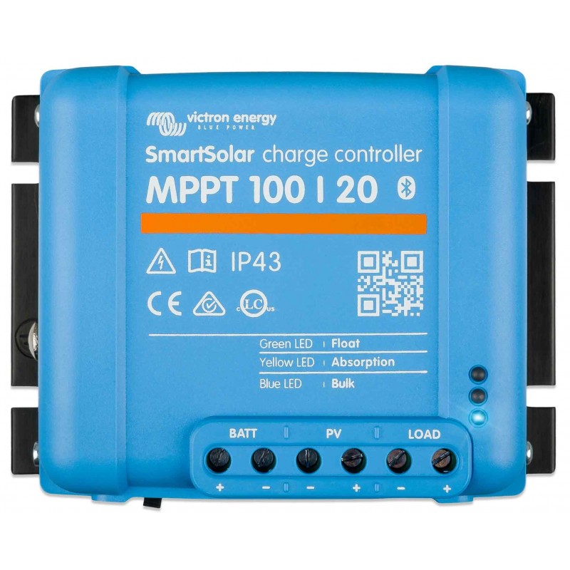 Regulador Victron MPPT 100/20 SmartSolar 12V/24V - 20A
