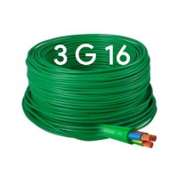 Manguera eléctrica Flexible 3G16 Libre de Halógenos RZ1-K