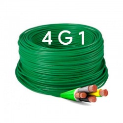 Manguera cable flexible 4x1 mm Libre de halógenos RZ1-K 500V.
