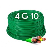 Manguera de Cable Flexible 4G10 Libre de Halógenos mm RZ1-K 1Kv.