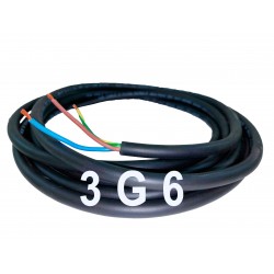 Manguera Cable Goma 3G6...