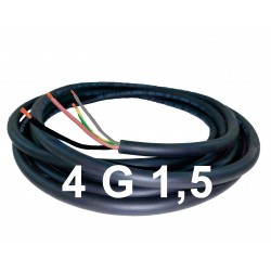 Manguera Negra Cable 4G1,5...