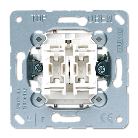 Interruptor doble 10 AX 250 V Jung 505 U