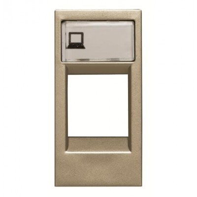 Tapa Conectores 1 Módulo Niessen Zenit N2118.1