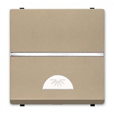 Pulsador Luz 2 Módulos N2204.2 Niessen Zenit