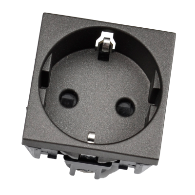 Enchufe TT Lateral 2 Módulos Niessen Zenit N2288