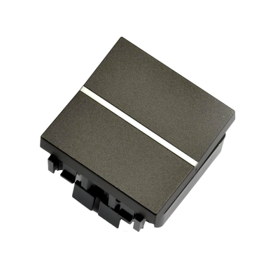 Pulsador sin Grabar 2 Módulos Niessen Zenit