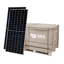 Panel Solar monocristalino 450W SEGSOLAR 450-BMB-HV (Pallet 31 unidades)