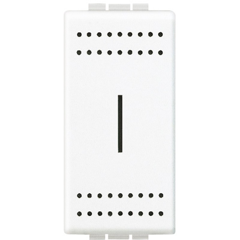 Portafusibles 1 Módulo BTicino Livinglight N4321 Blanco