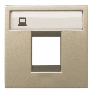 Tapa 1 Conector N2218.1 Niessen Zenit 2 módulos