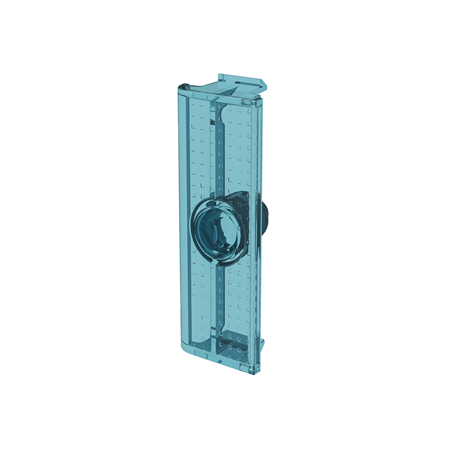 Cerradura azul con llave para Caja Mistral41W ABB 1SPE007715F5010