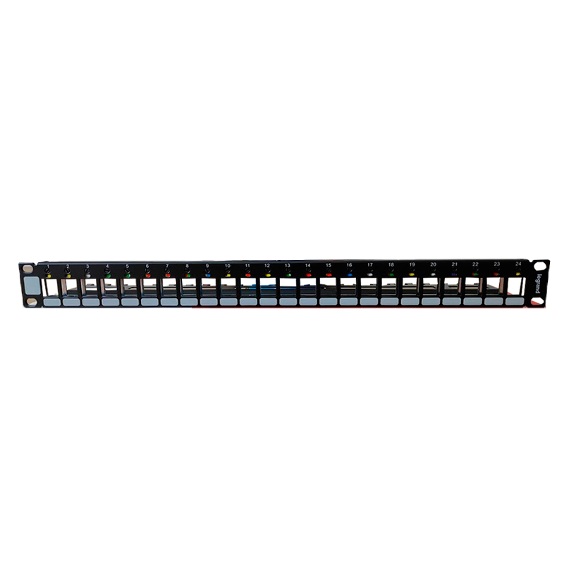Panel Linkeo vacío para 24 conectores RJ45 FTP Legrand 632792