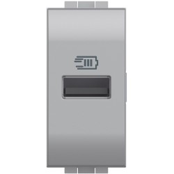 Cargador USB 1 Módulo Bticino Livinglight NT4191A Tech