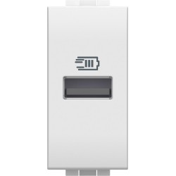 Cargador USB Tipo A Blanco Bticino Livinglight N4191A