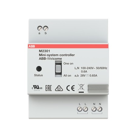 Mini Sistema de Control ABB Welcome MDRC 650mA W2300.21