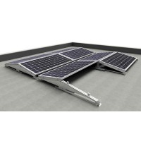 Soporte Inclinado para Cubierta Plana 26H 10º/15º - Horizontal - Sunfer