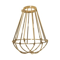 Lámpara Vintage Jaula Decorativa Oro 16-971-01-006
