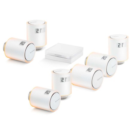 Pack Netatmo Válvulas NVP-PRO + 5 Válvulas Inteligentes NAV-PRO