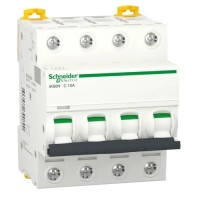 Magnetotérmico 4P 10A Curva C Schneider A9K17410