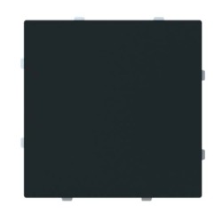 Placa ciega de Niessen Alba Negro mate 8900 NT