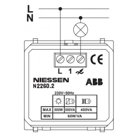 Regulador Universal Giratorio Niessen Zenit N2260.2