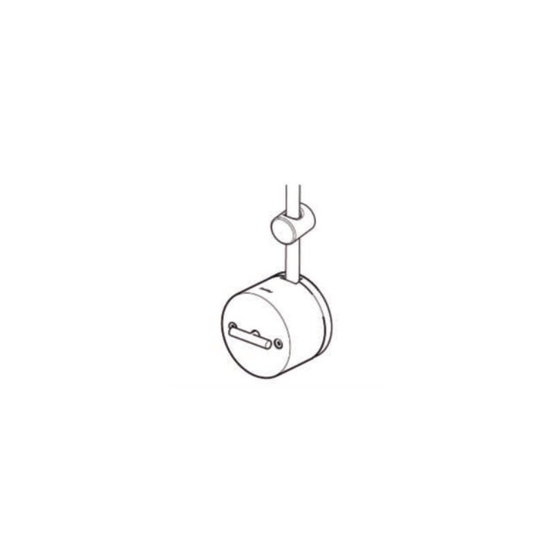 Aislador Cable Ignífugo 33913270 Fontini Porcelana Negra