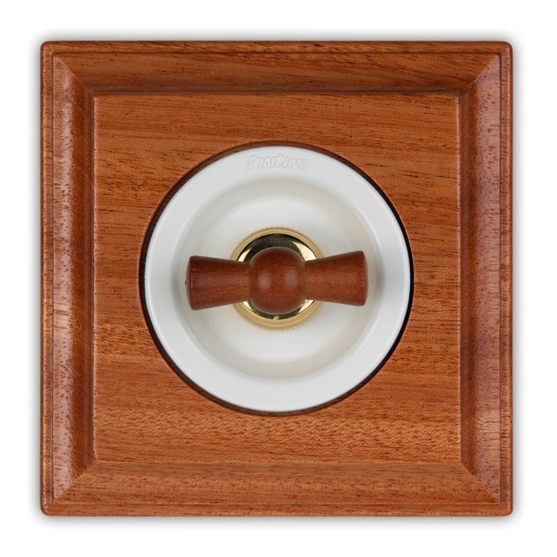 Interruptor Fontini Venezia 35306162 Manecilla haya color miel