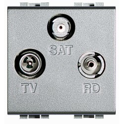 Toma TV-R-SAT Única _4210M2DN Livinglight