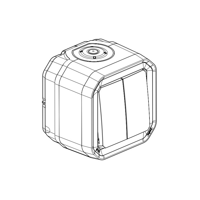 Conmutador Superficie 069711L Legrand Plexo